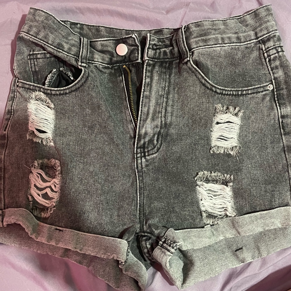 Shein size small denim shorts